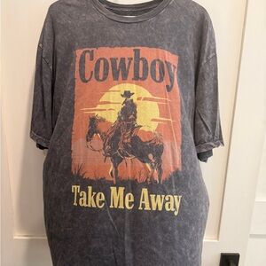 Cowboy Graphic T-Shirt